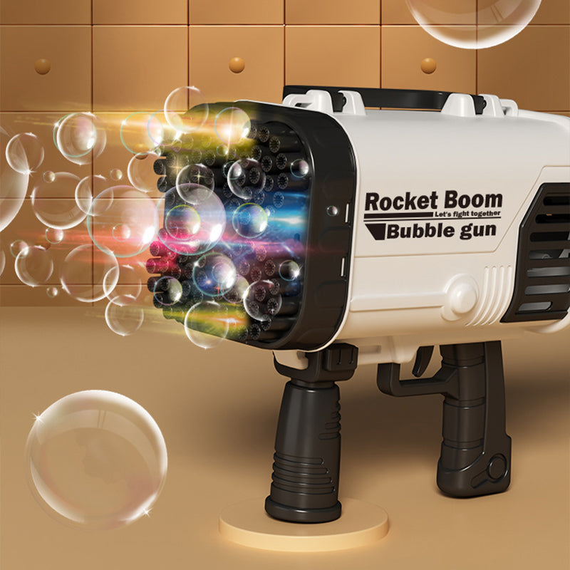 88 Holes Electric Bubble Machine Gatling Gun Kids Hand-held Soap Bubbles Generator Children Toy 88 Holes Electric Bubble Machine Gatling Gun Kids Hand-held Soap Bubbles Generator Children Toy